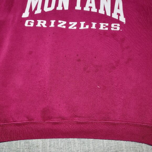 Vintage Montana Grizzlies Crewneck Sweatshirt Size Large Football NCAA 90s - Picture 2 of 16